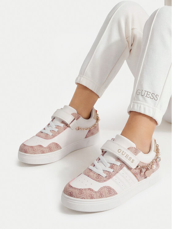 Guess Sneakersy CEO-25KC1001 Beżowy