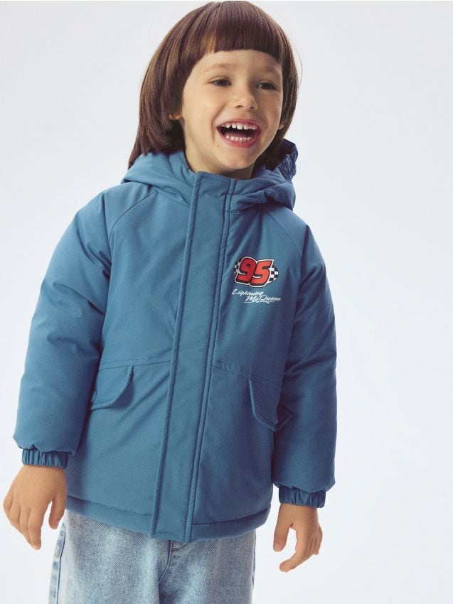 Reserved - Kurtka parka Auta - granatowy