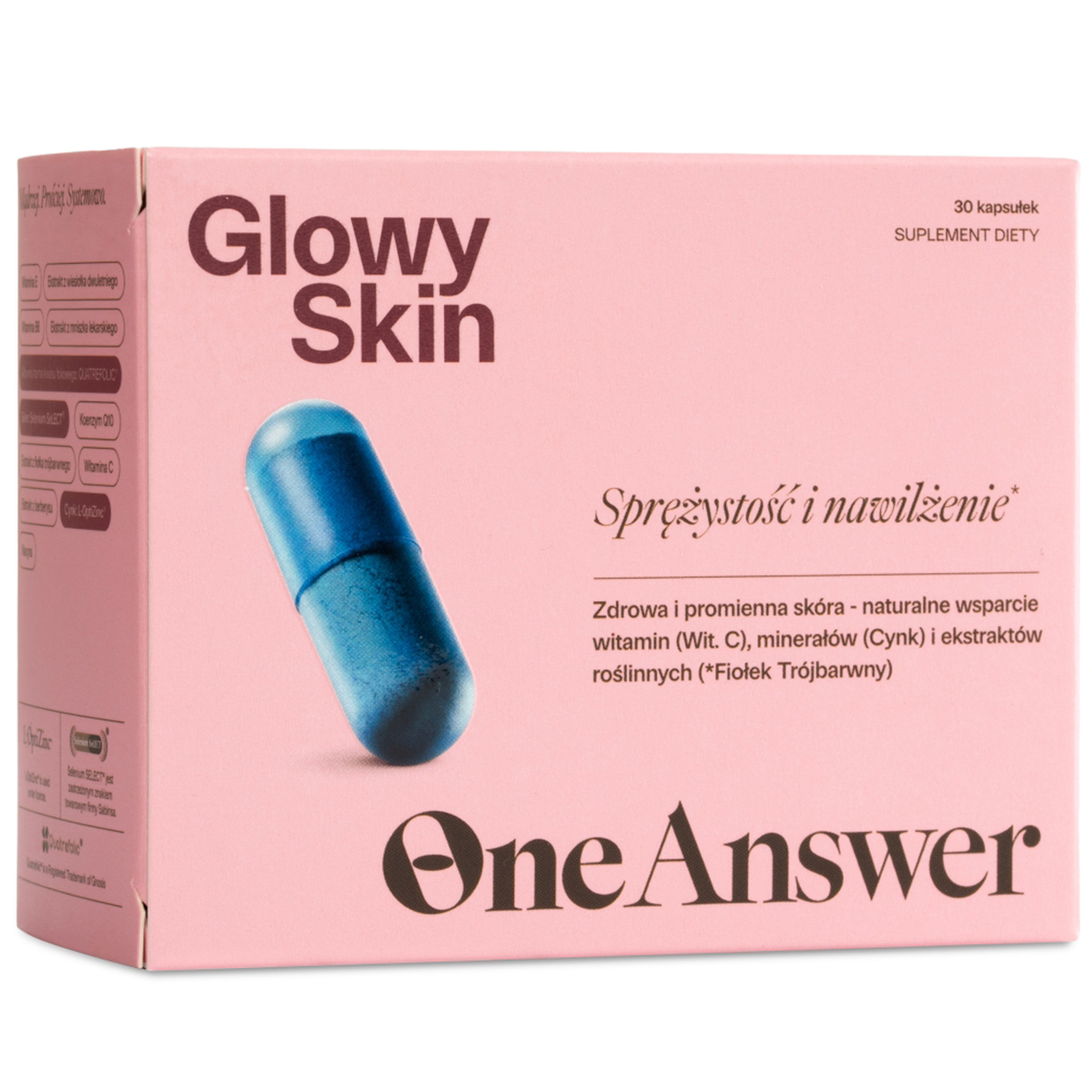OneAnswer Glowy Skin, 30 kapsułek