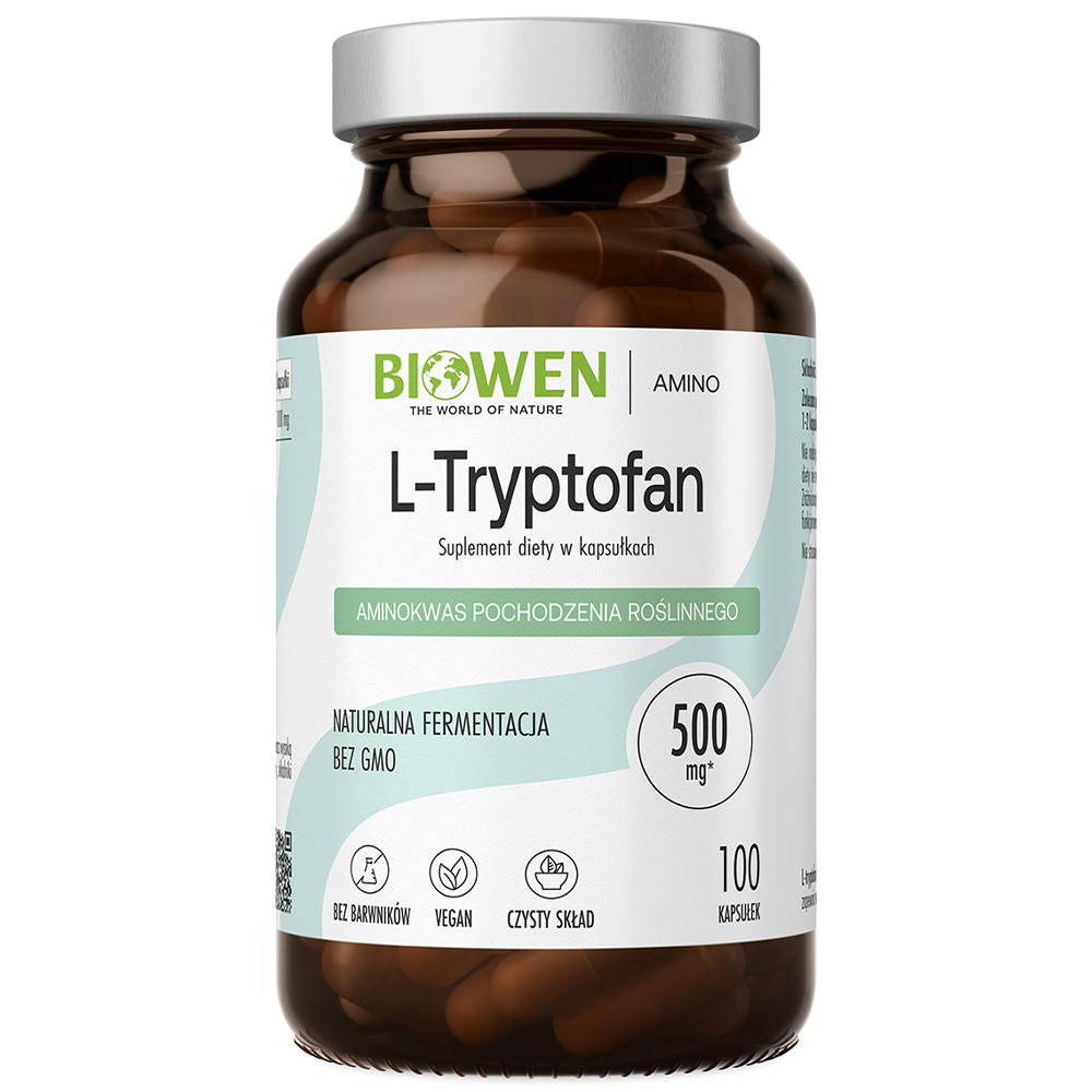 Biowen L-Tryptofan, 100 kapsułek