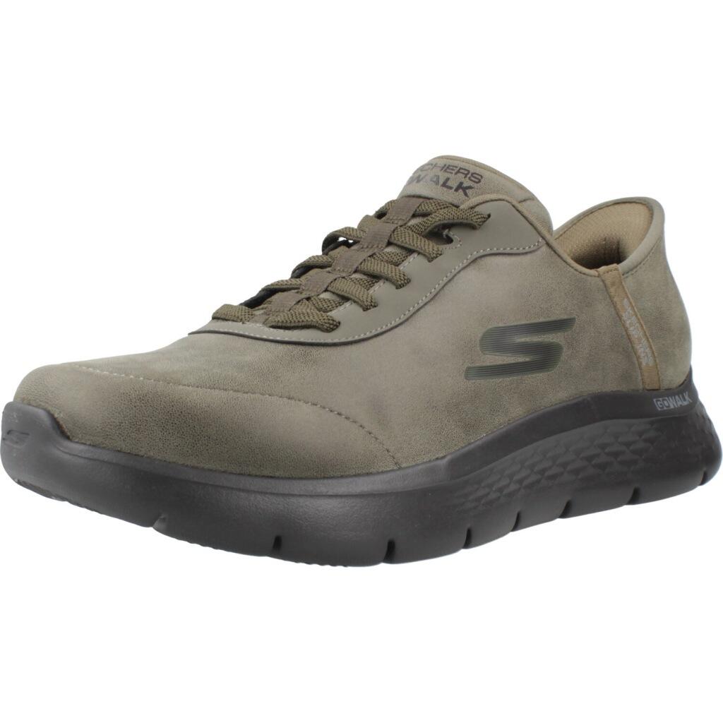 Buty SKECHERS SLIP - INS GO WALK FLEX - SMOOT Zielony