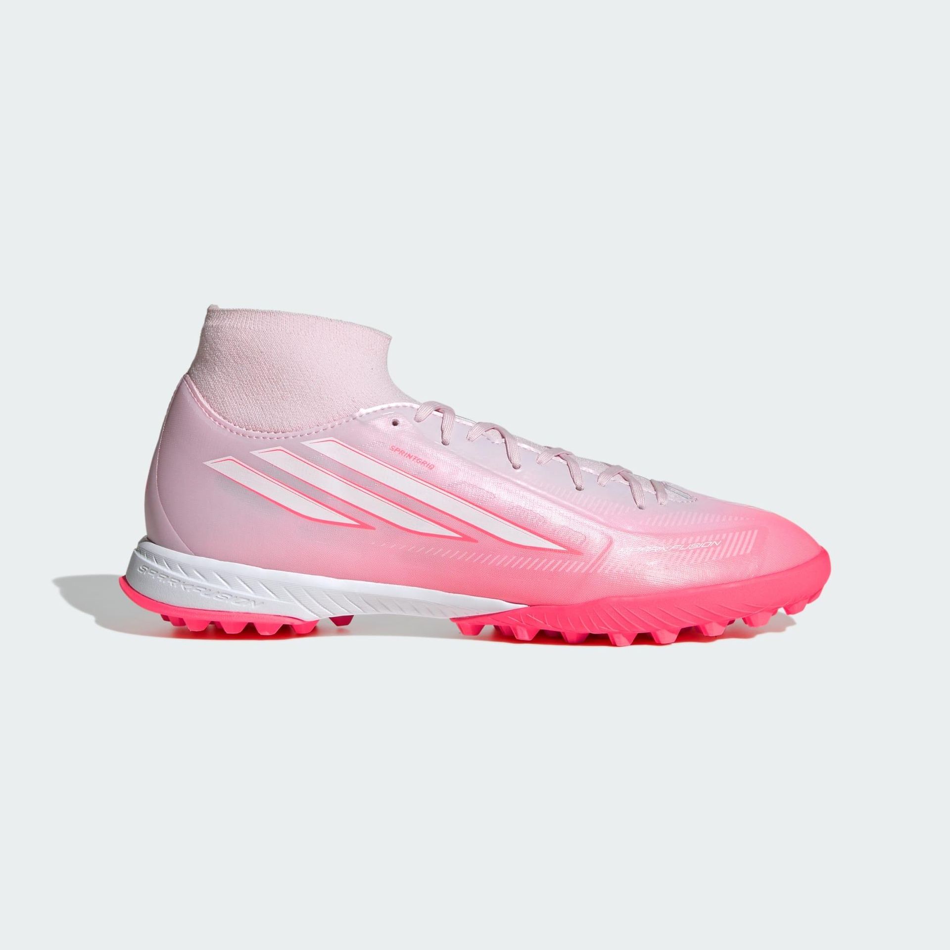 Damskie buty piłkarskie do kostki na murawę F50 SPARKFUSION LEAGUE
