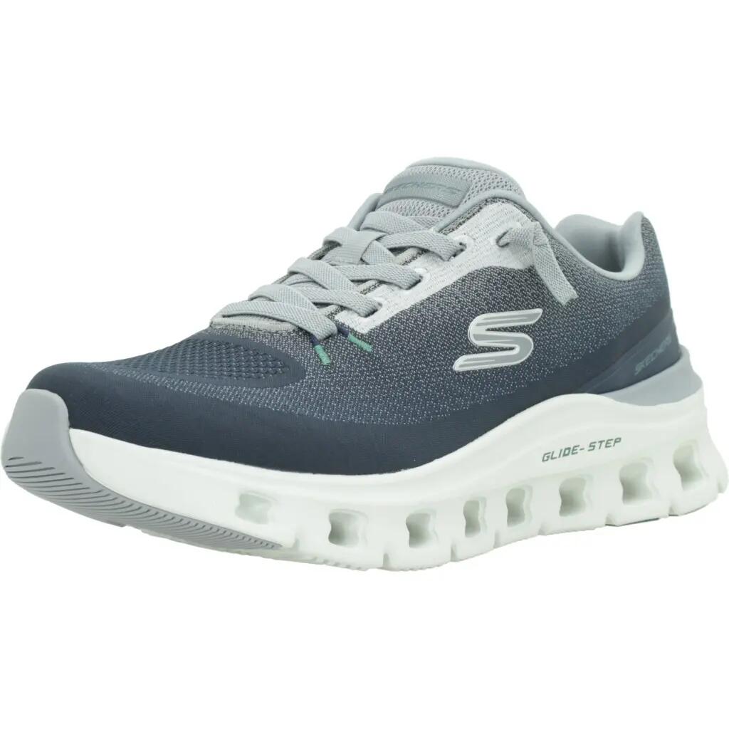 Buty SKECHERS GLIDE STEP PRO WAVERRA Niebieski