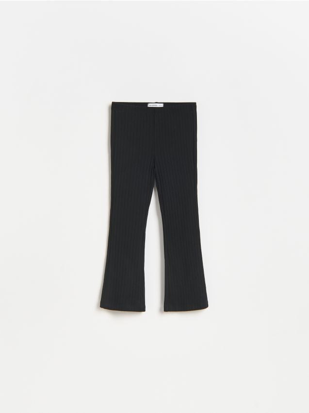 Reserved - Legginsy flare - czarny