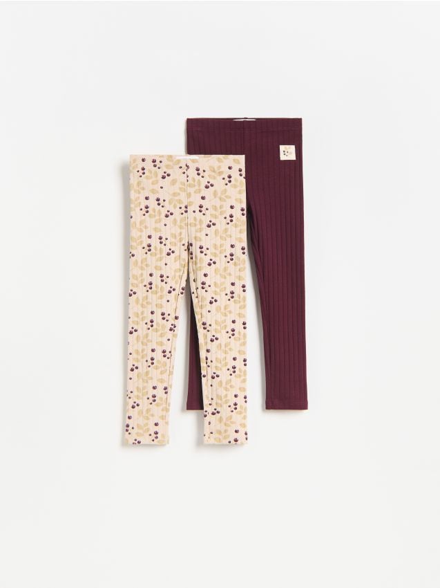 Reserved - Legginsy 2 pack - wielobarwny