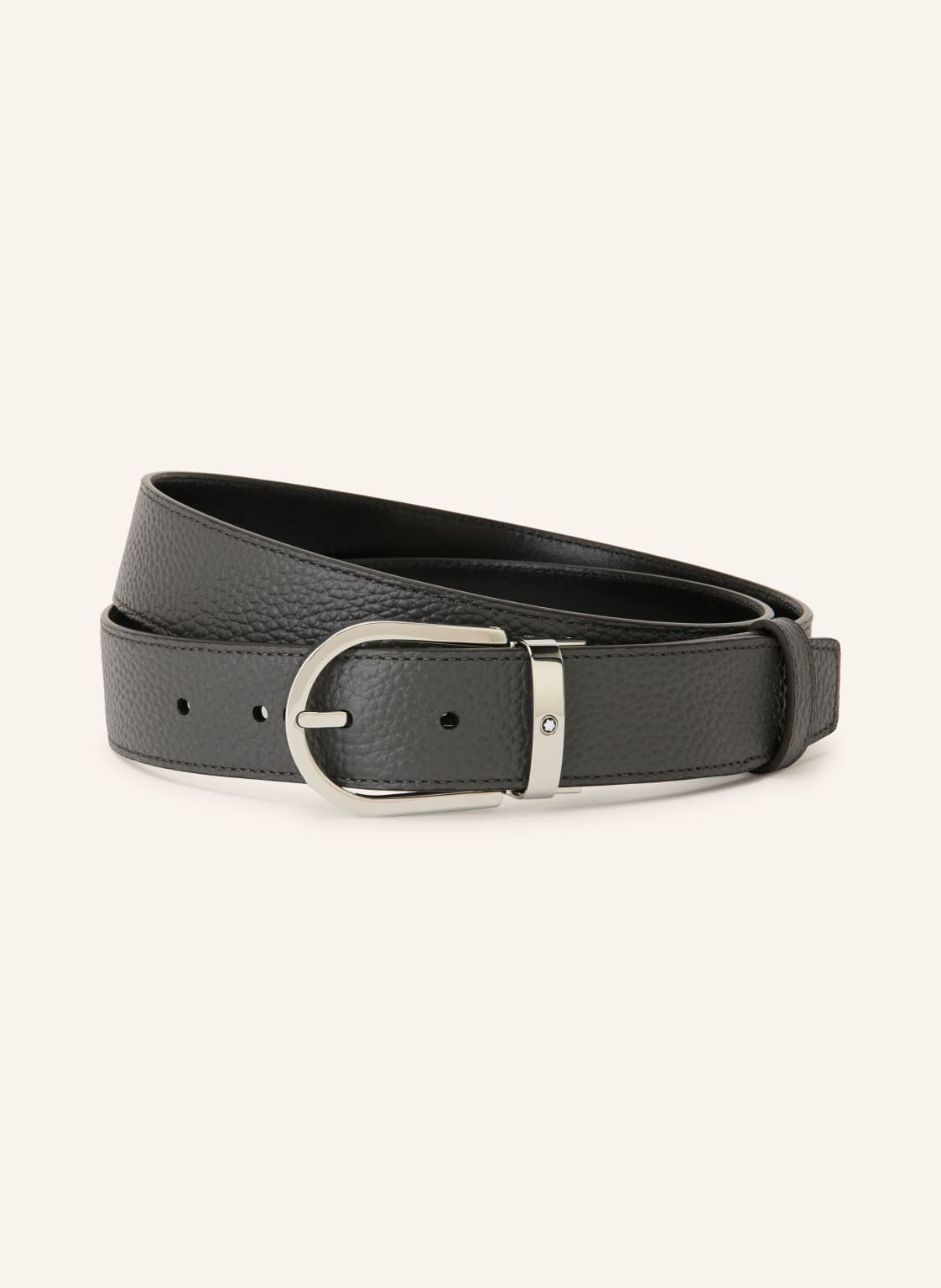 Montblanc Pasek Skórzany grau