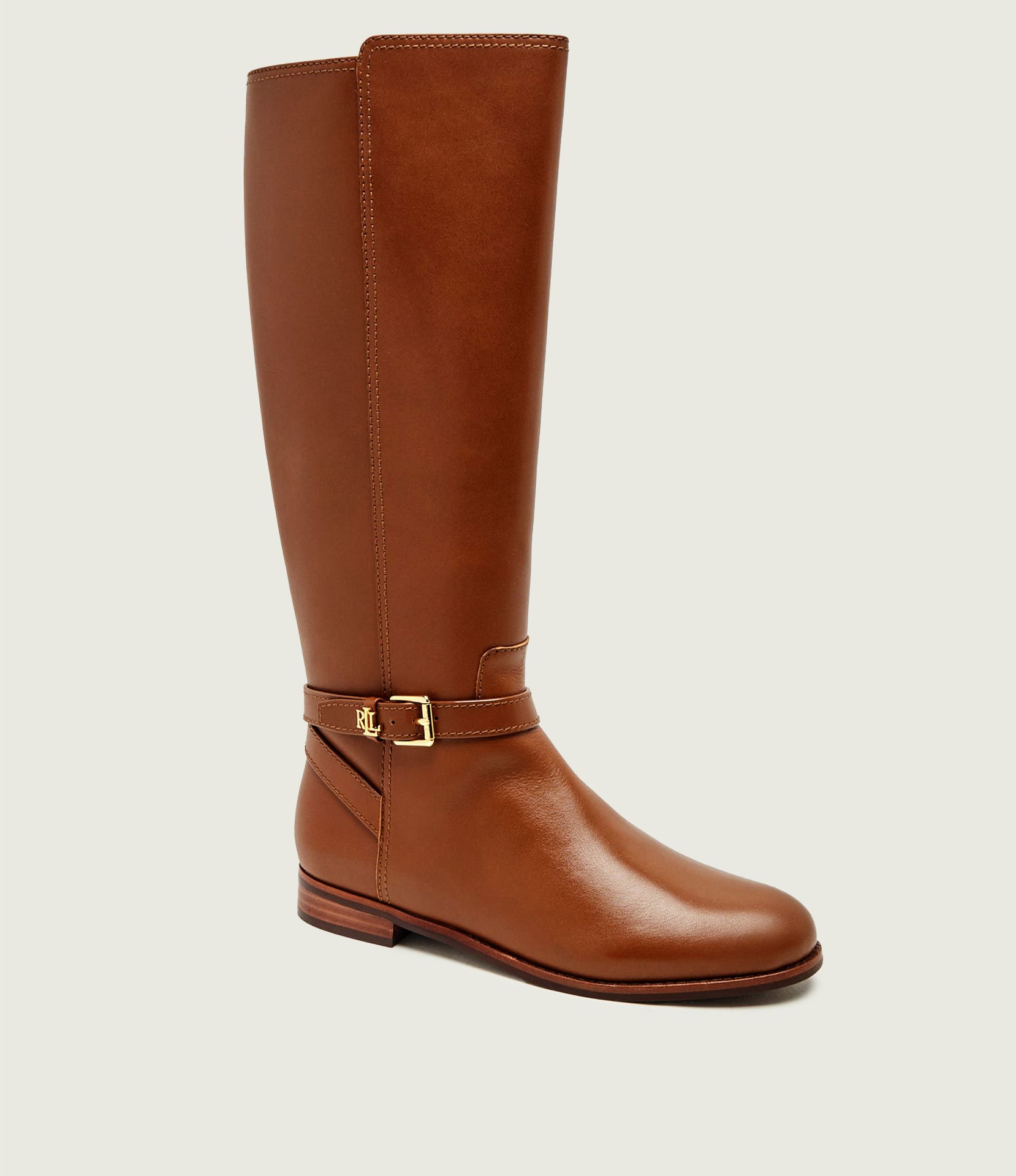 LAUREN RALPH LAUREN Skórzane oficerki Brooke