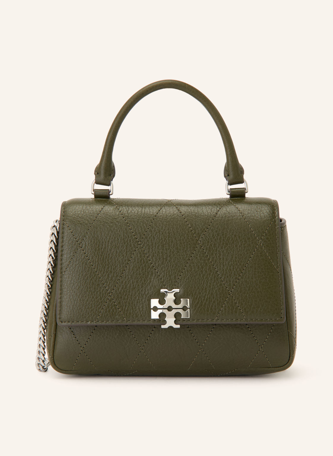 Tory Burch Listonoszka Charlie Mini gruen