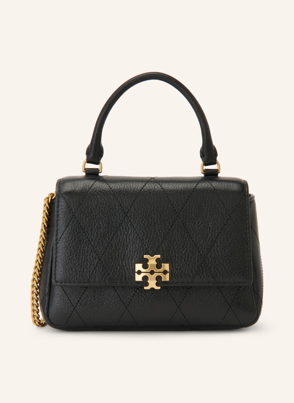 Tory Burch Listonoszka Charlie Mini schwarz