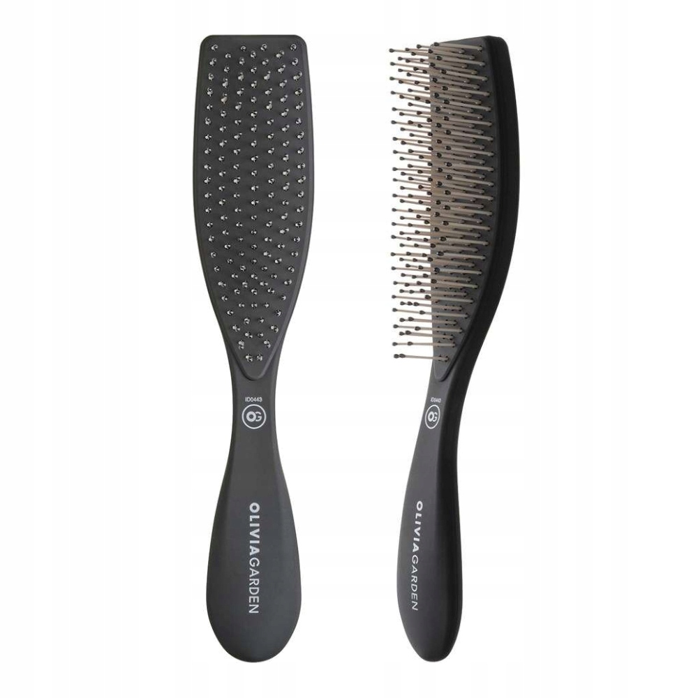 Olivia Garden Szczotka do Włosów Style Wet Essential Matt Black