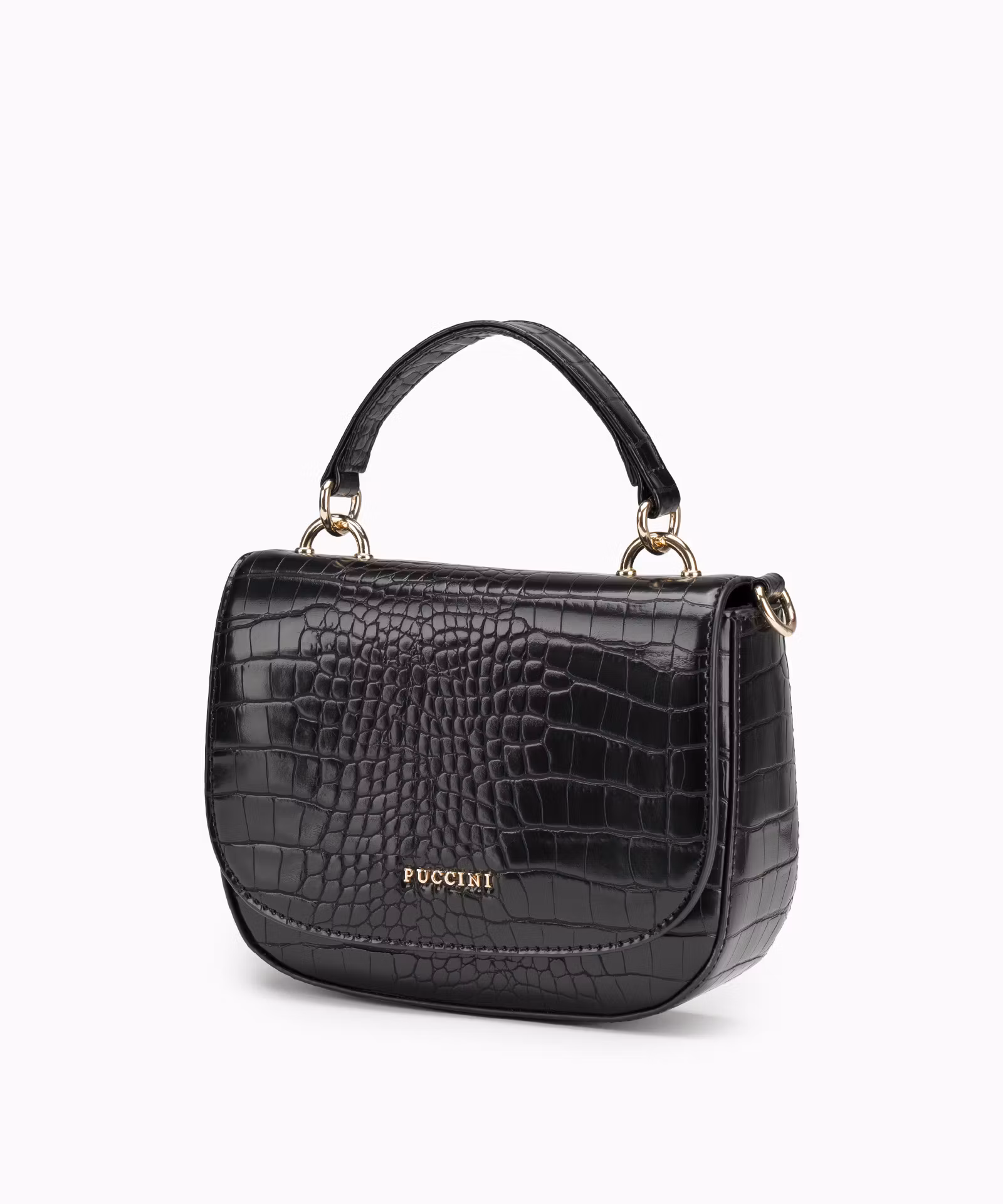 Elegancka mała torebka crossbody czarna