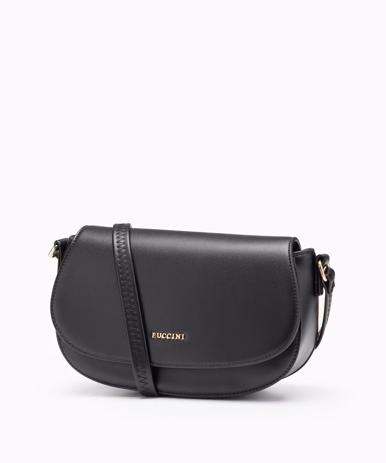 Torebka bagietka crossbody czarna