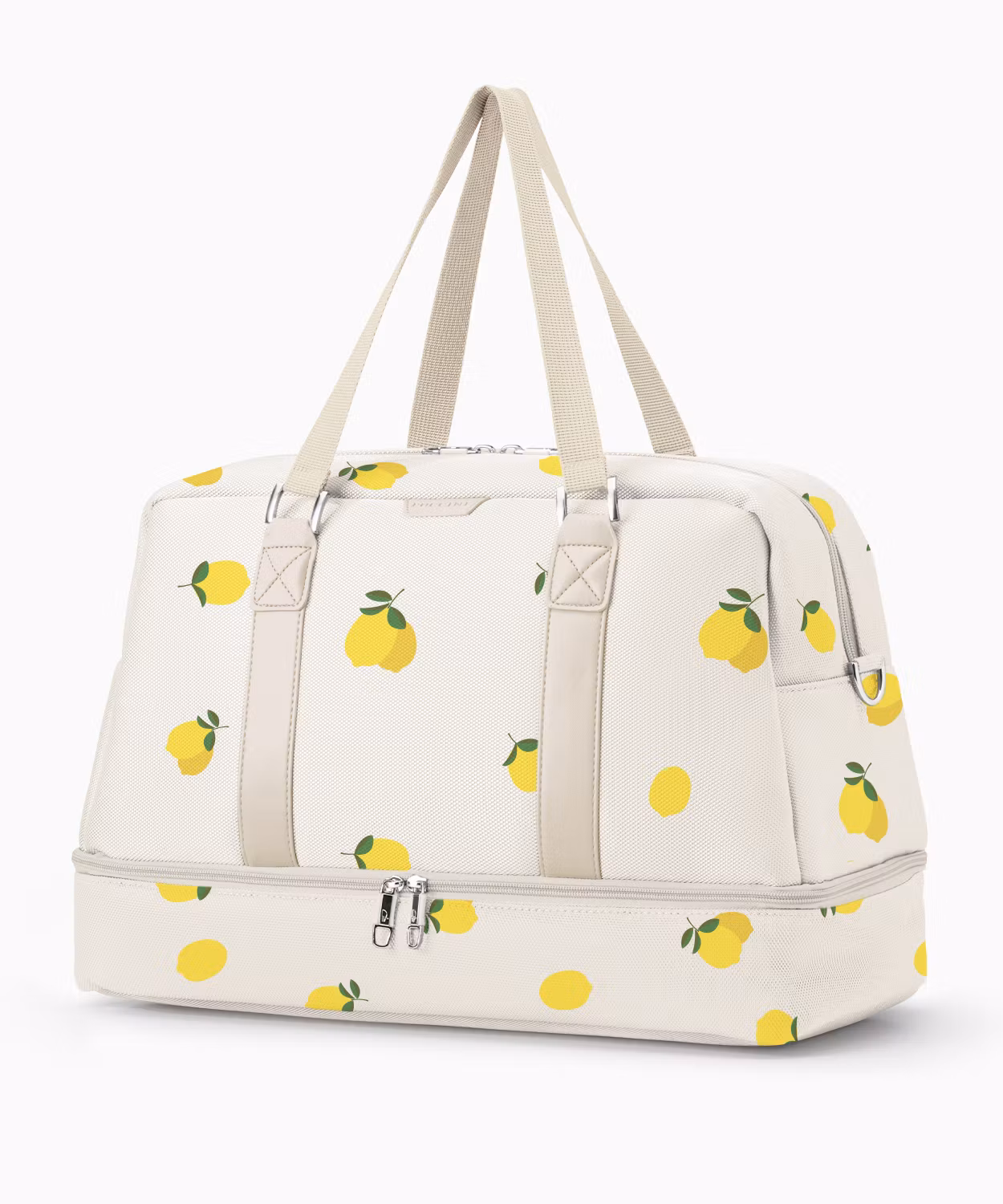 Duża Torba weekendowa Philadelphia Collection - print cytryny