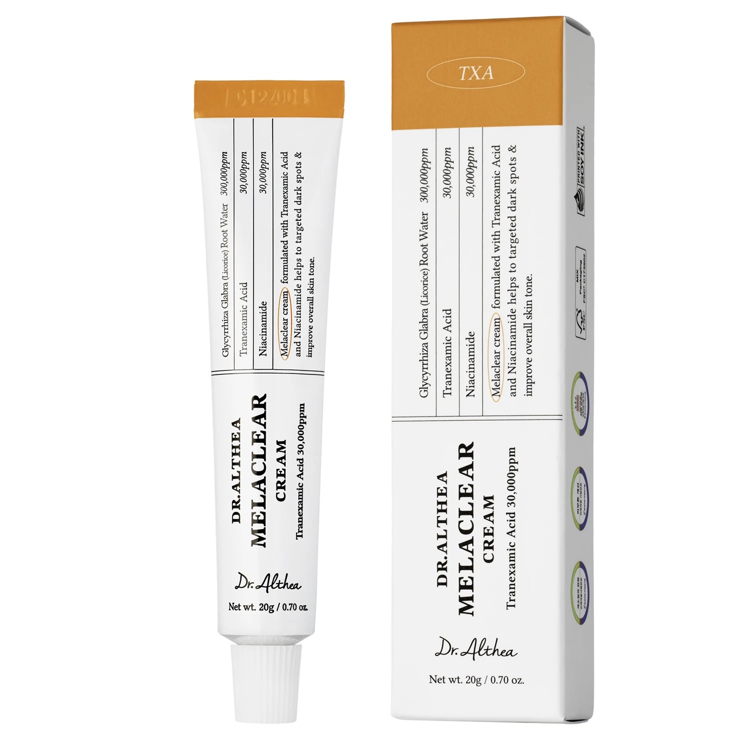 Dr.Althea Melaclear Cream Punktowy Krem na Przebarwienia 20g