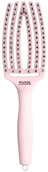 Olivia Garden Szczotka do Włosów Fingerbrush Painless Detangling M Pastel Pink