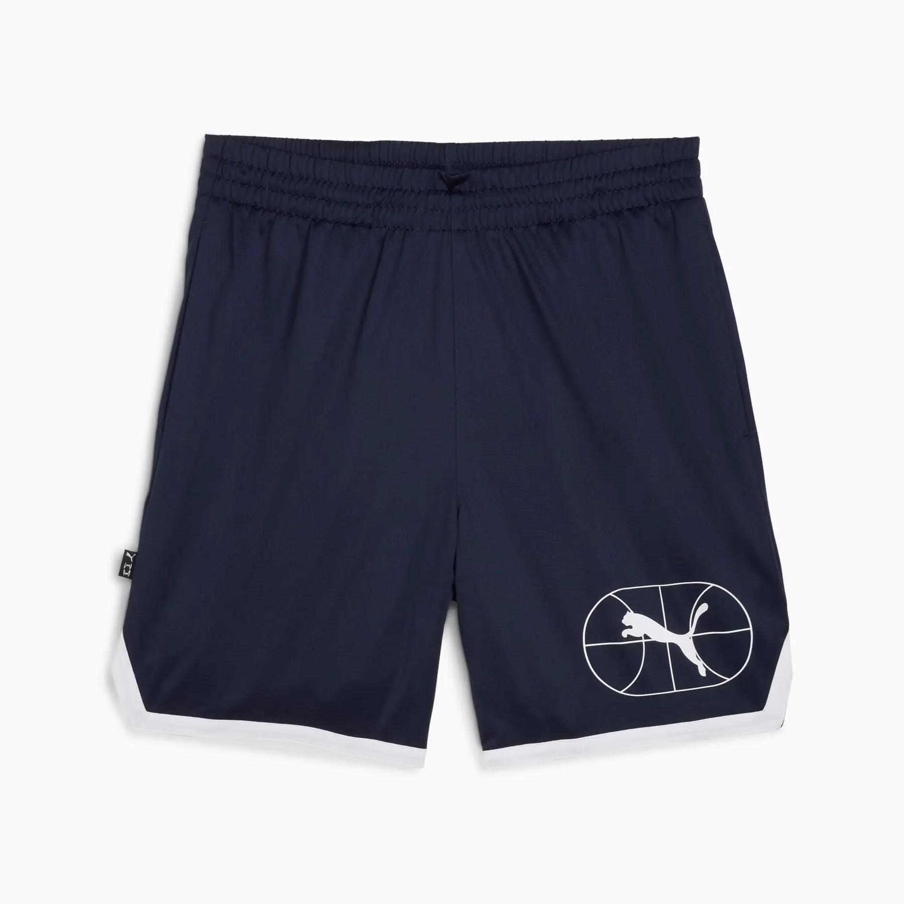 Szorty koszykarskie męskie Puma JUNIOR VARSITY BASKETBALL 7'' 63307602