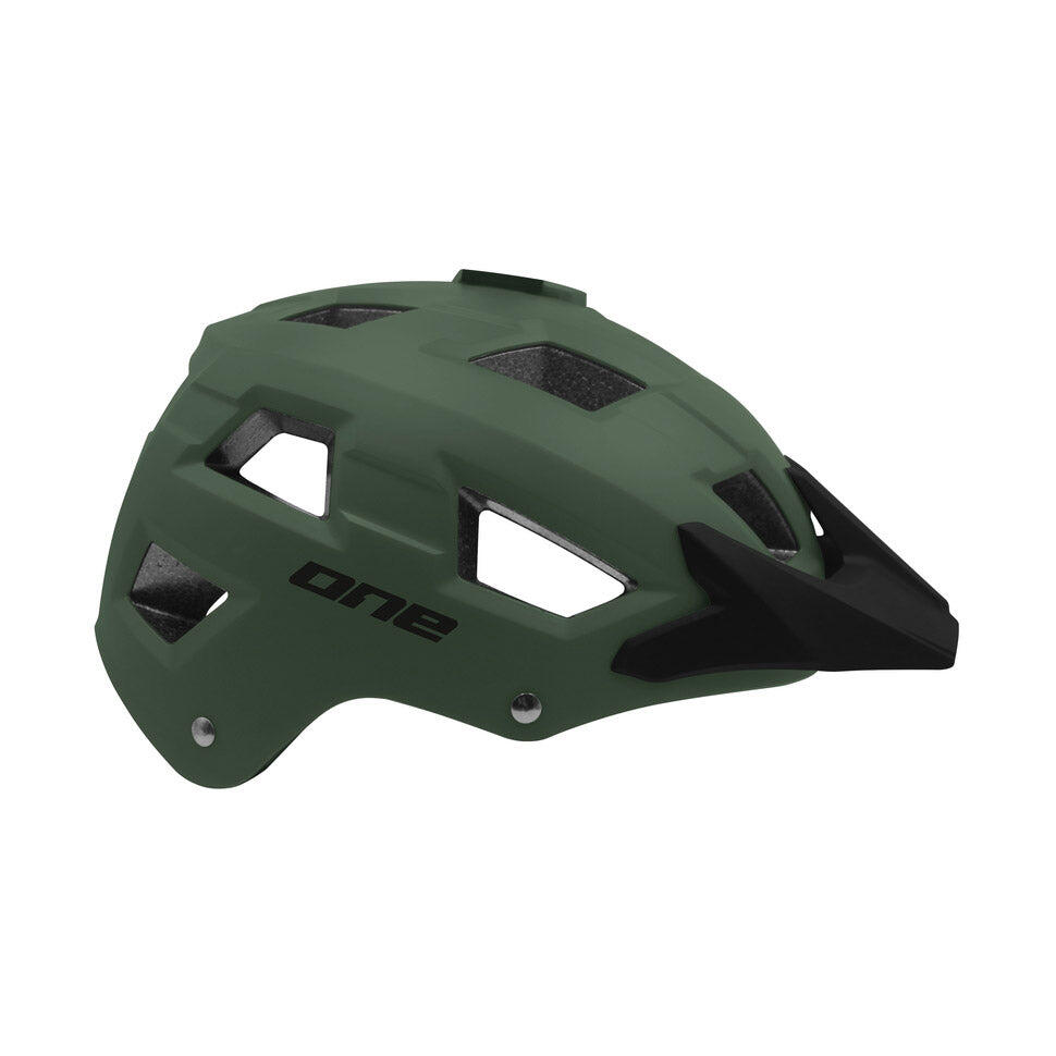 Kask One Trail S/M (54-58) Czarno-Khakowy