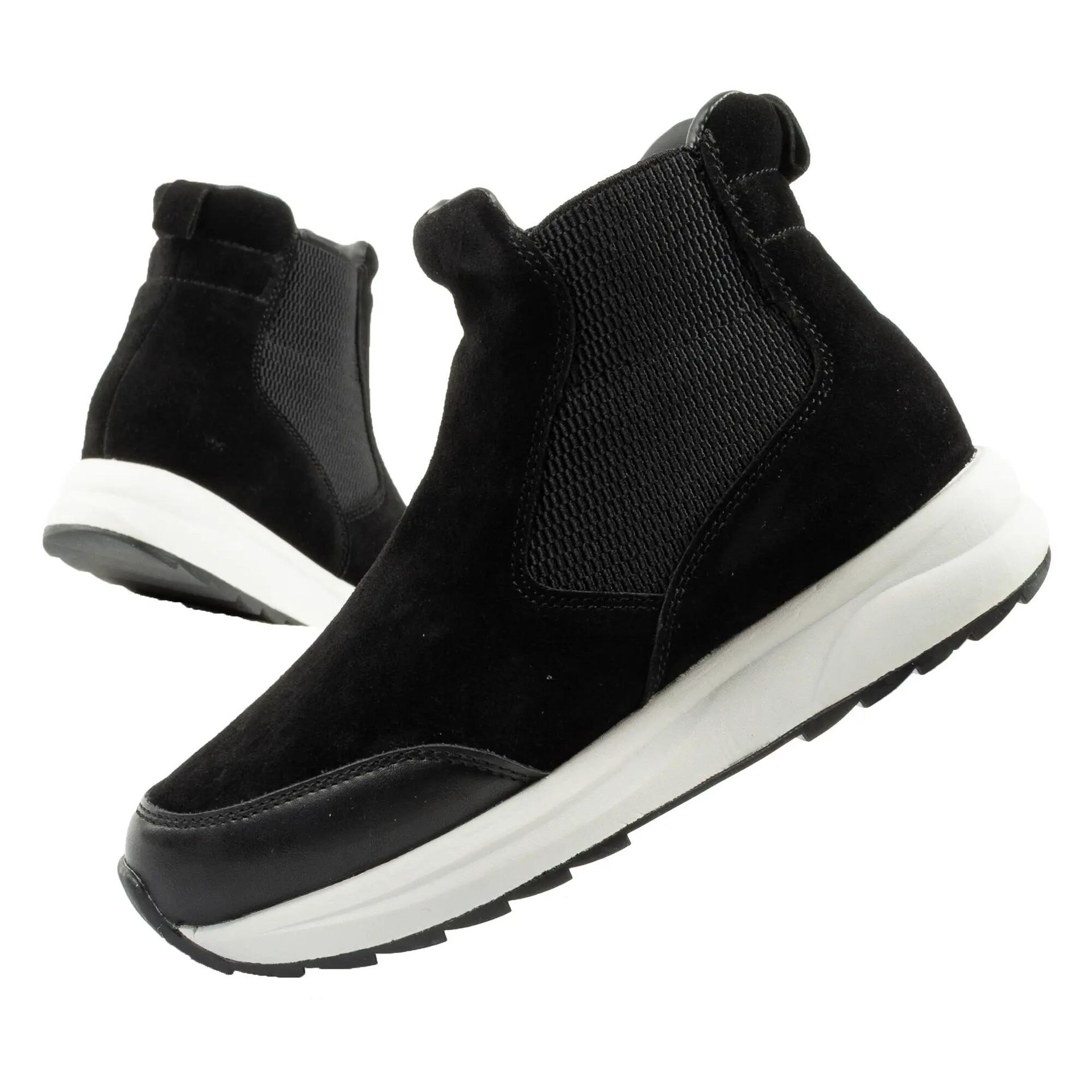 Scholl Beverly Bootie Suede synthetic black [F301961004] 39
