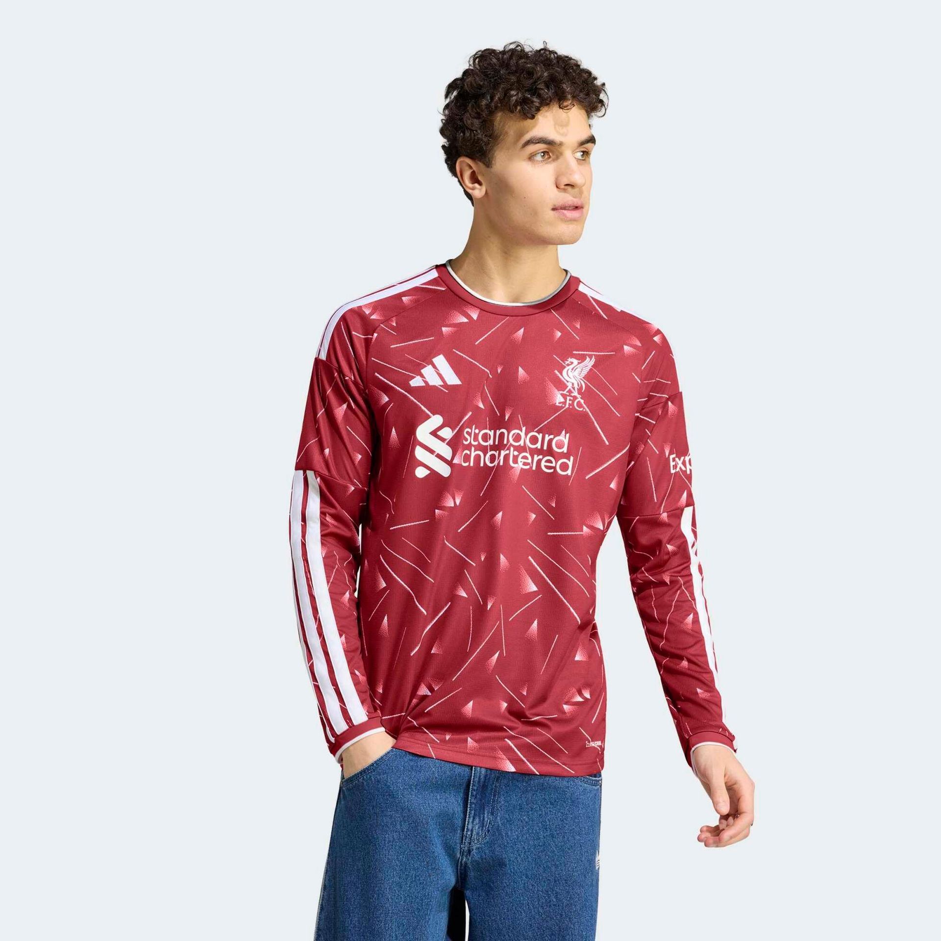Koszulka piłkarska długi rękaw ADIDAS FC Liverpool sezon 26/27 domowa