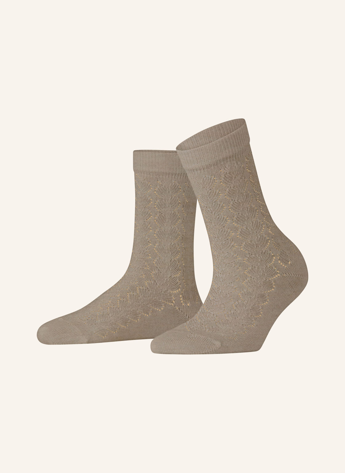 Falke Skarpety Softmerino Z Wełną Merynosową beige