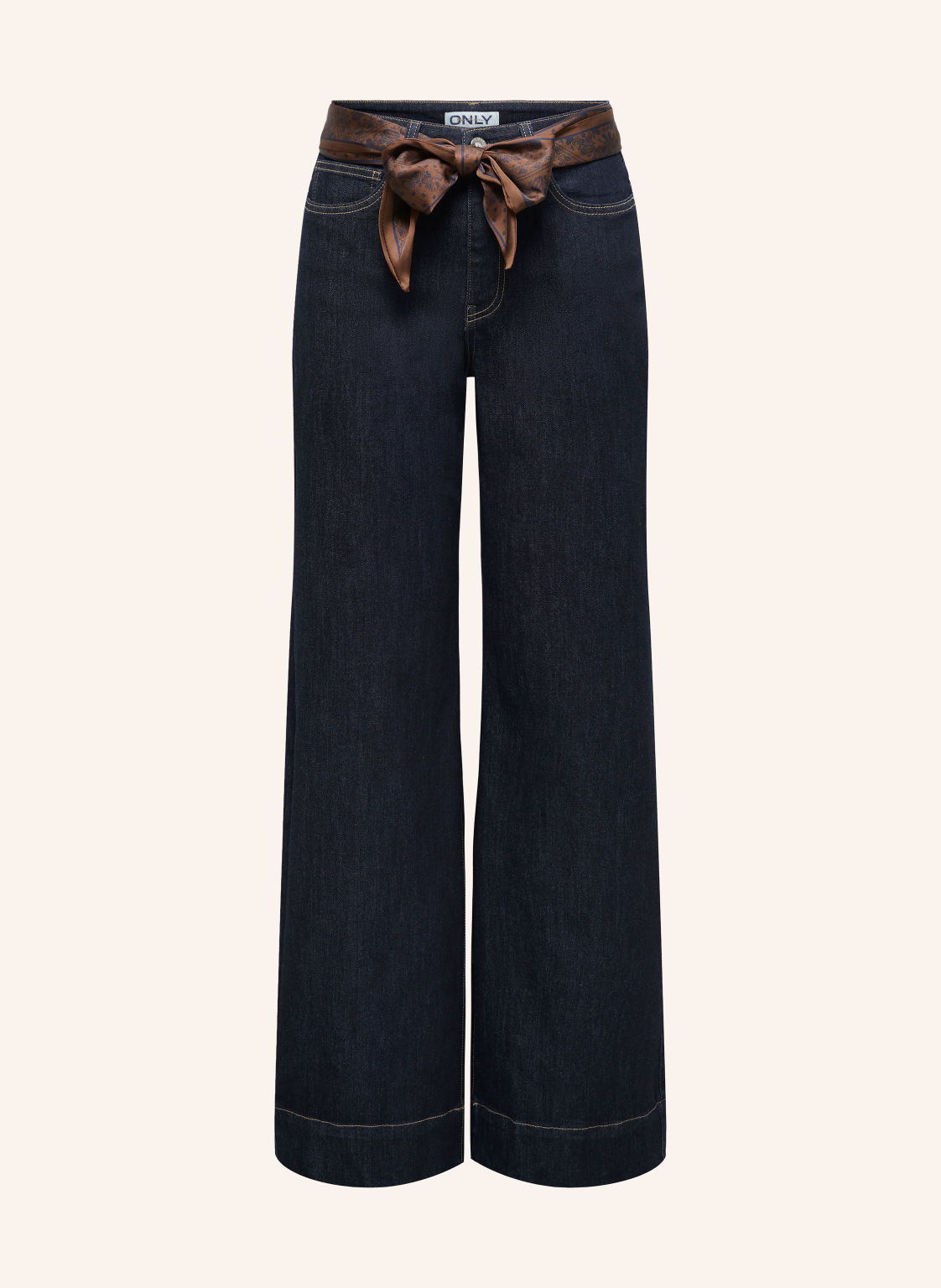 Only Jeansy Wide Leg blau