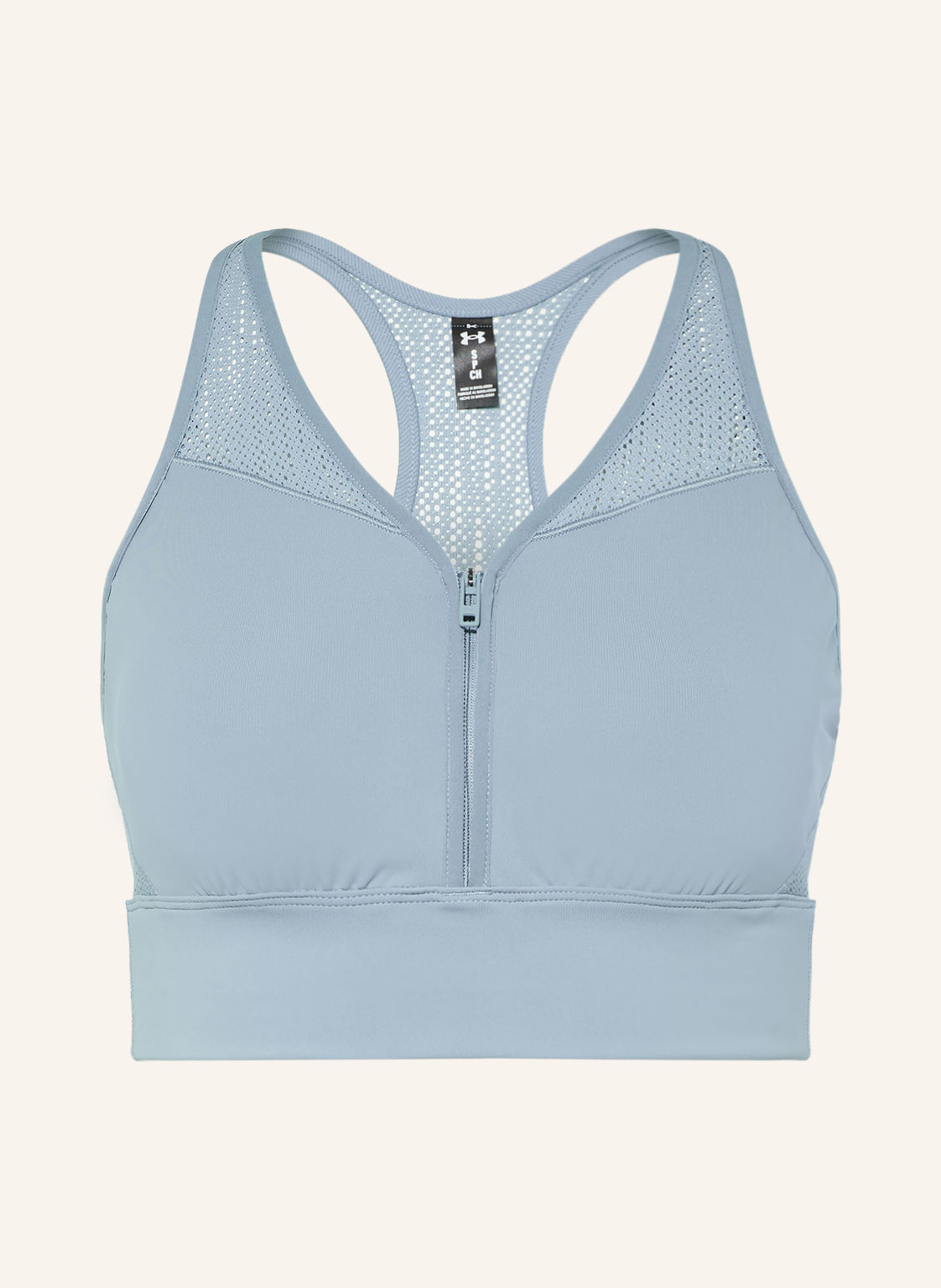 Under Armour Krótki Top Vanish Elite Z Wycięciem blau