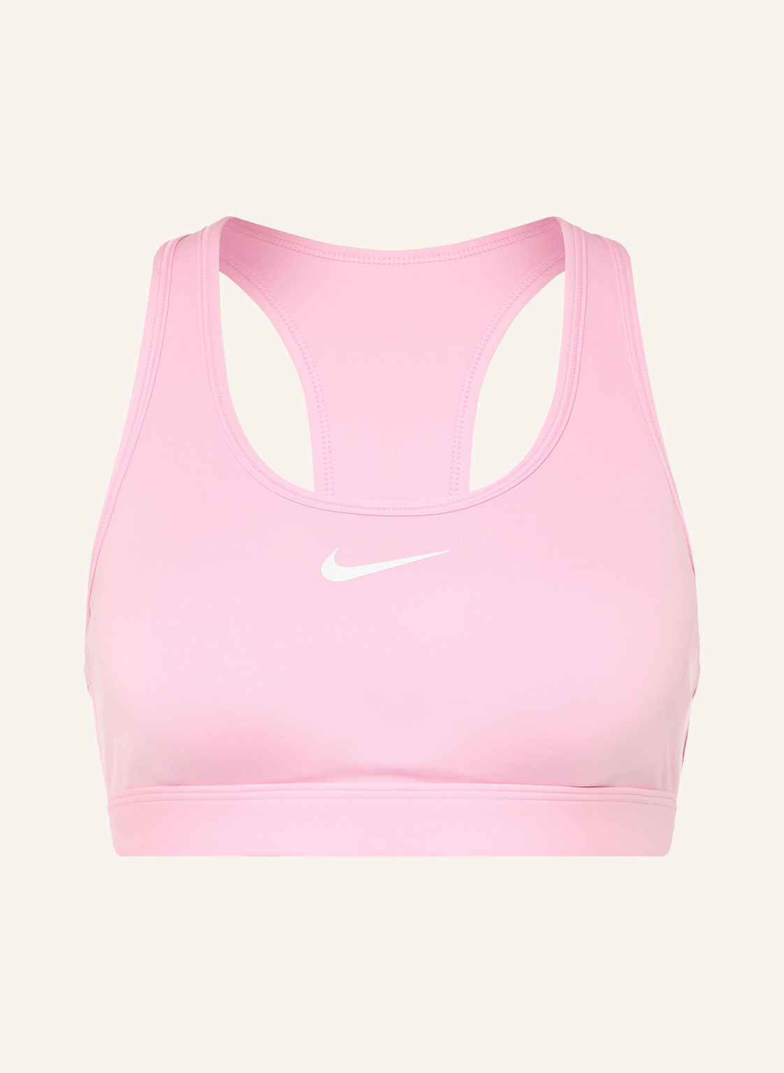 Nike Biustonosz Sportowy Swoosh pink
