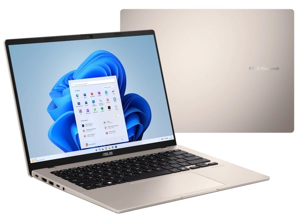 ASUS Vivobook 14 X1407AA-LY010W - Ultra 5 325 14'' FHD 16GB 512GB W11H Złoty 90NB1742-M000A0