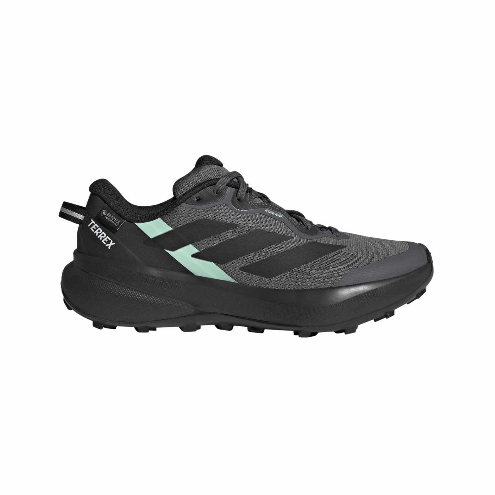Damskie buty do biegania Adidas Terrex Tracefinder Plus Gtx Rozmiar butów (UE): 38 / Kolor: szary