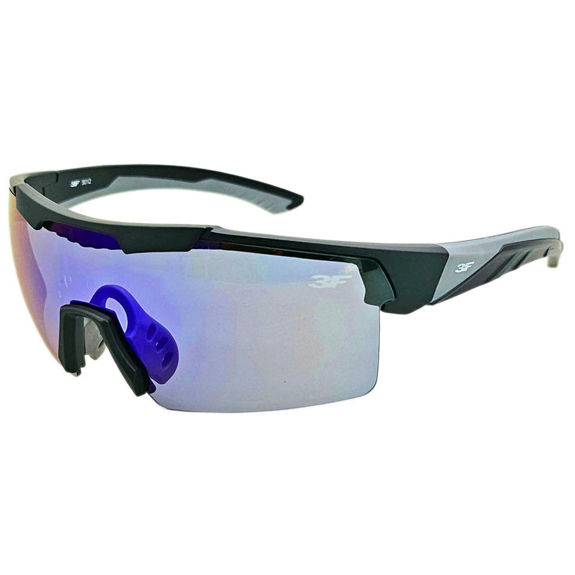 Dziecięce okulary przeciwsłoneczne 3F Hornet Klasy filtrów światła: S2 / Kolor: czarny/niebieski