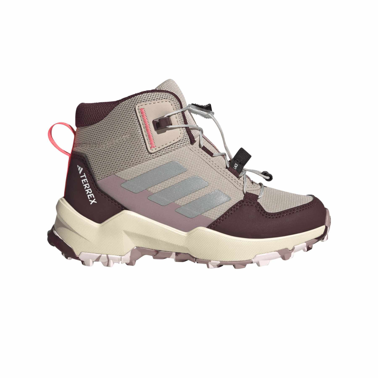 Buty dziecięce Adidas Terrex Ax4R Mid Sl Rozmiar butów (UE): 35 / Kolor: różowy