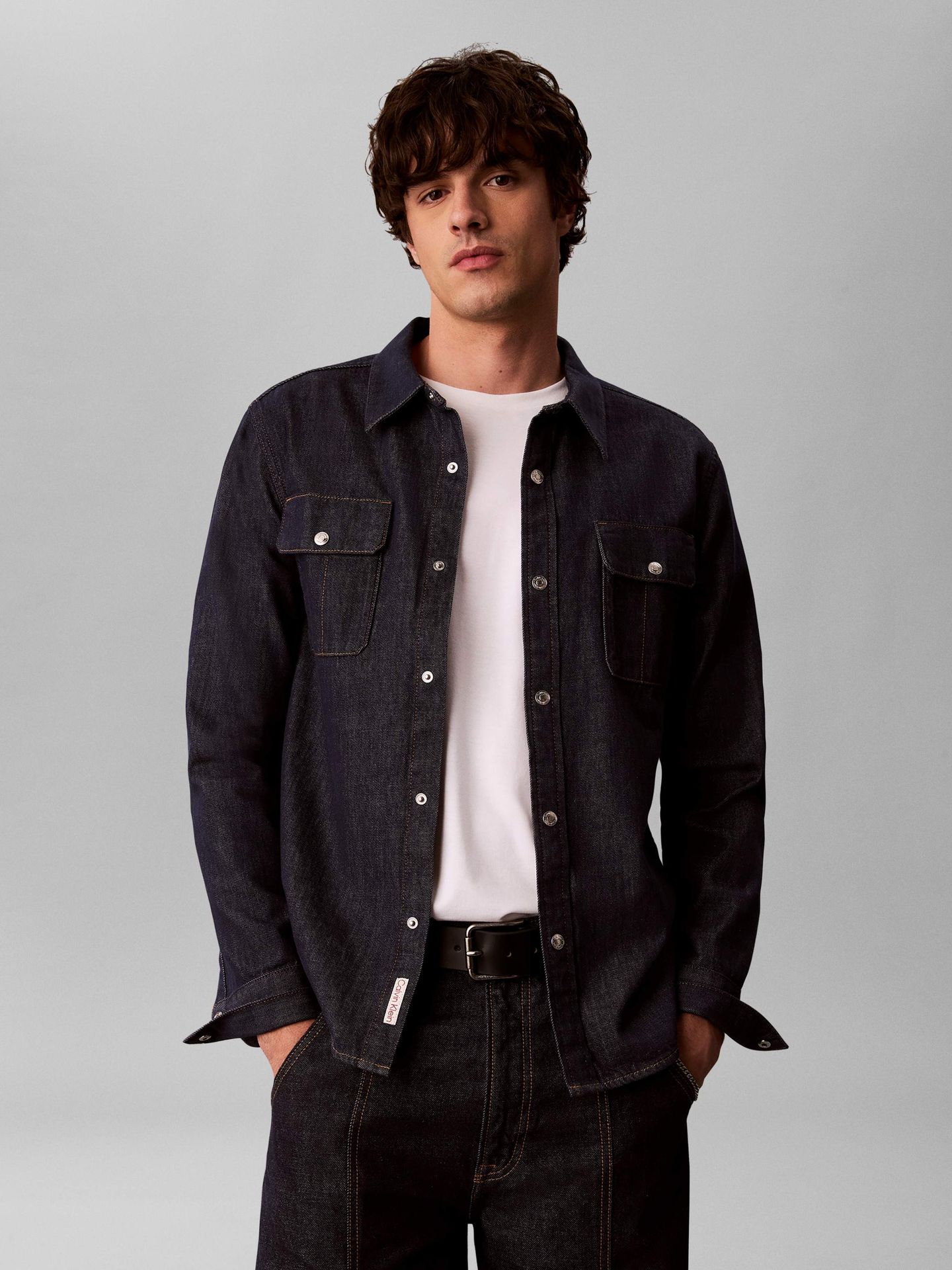 Calvin Klein Jeans Jeansowa koszula Regular Fit
