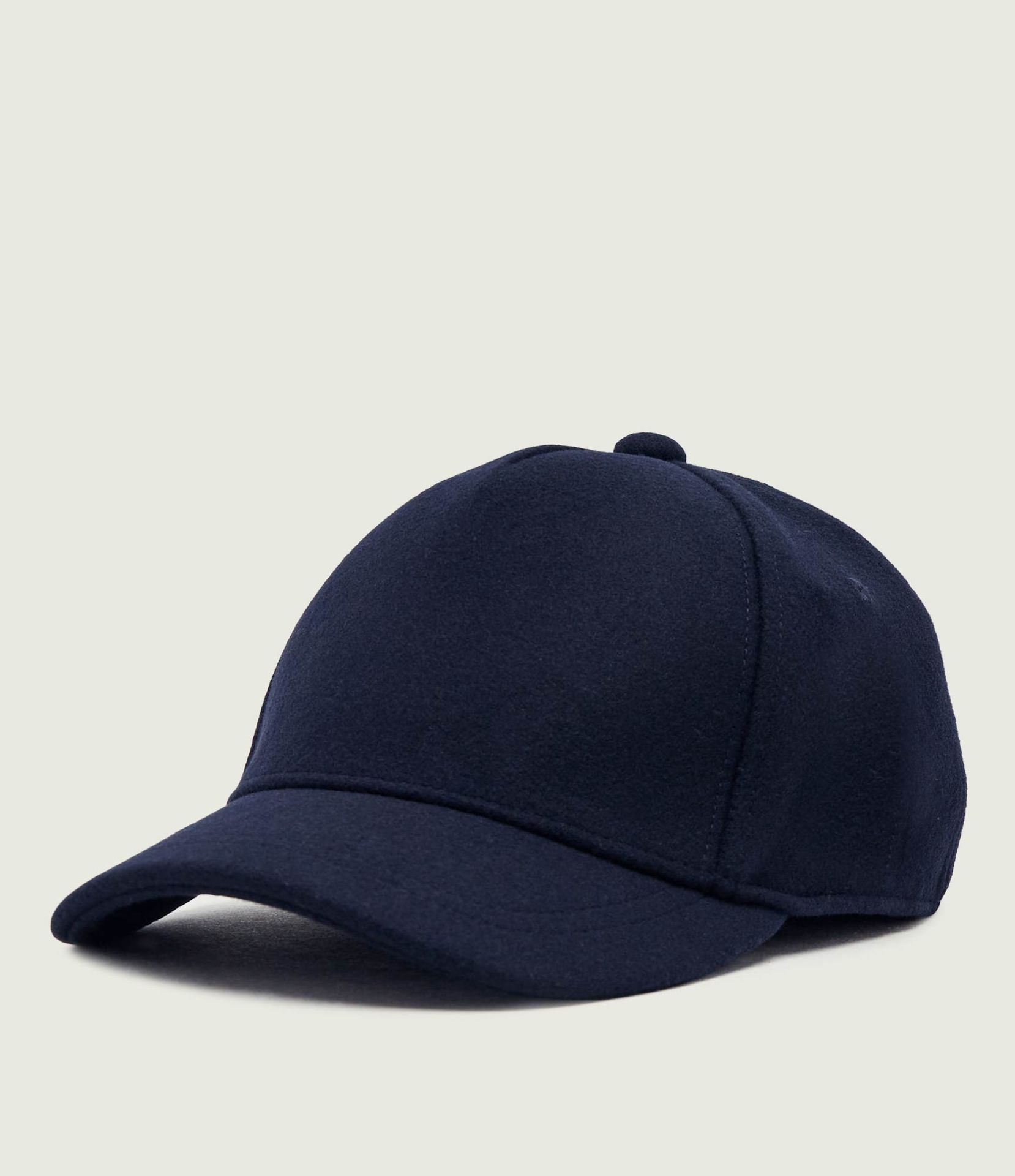 Armani Exchange Wełniana bejsbolówka