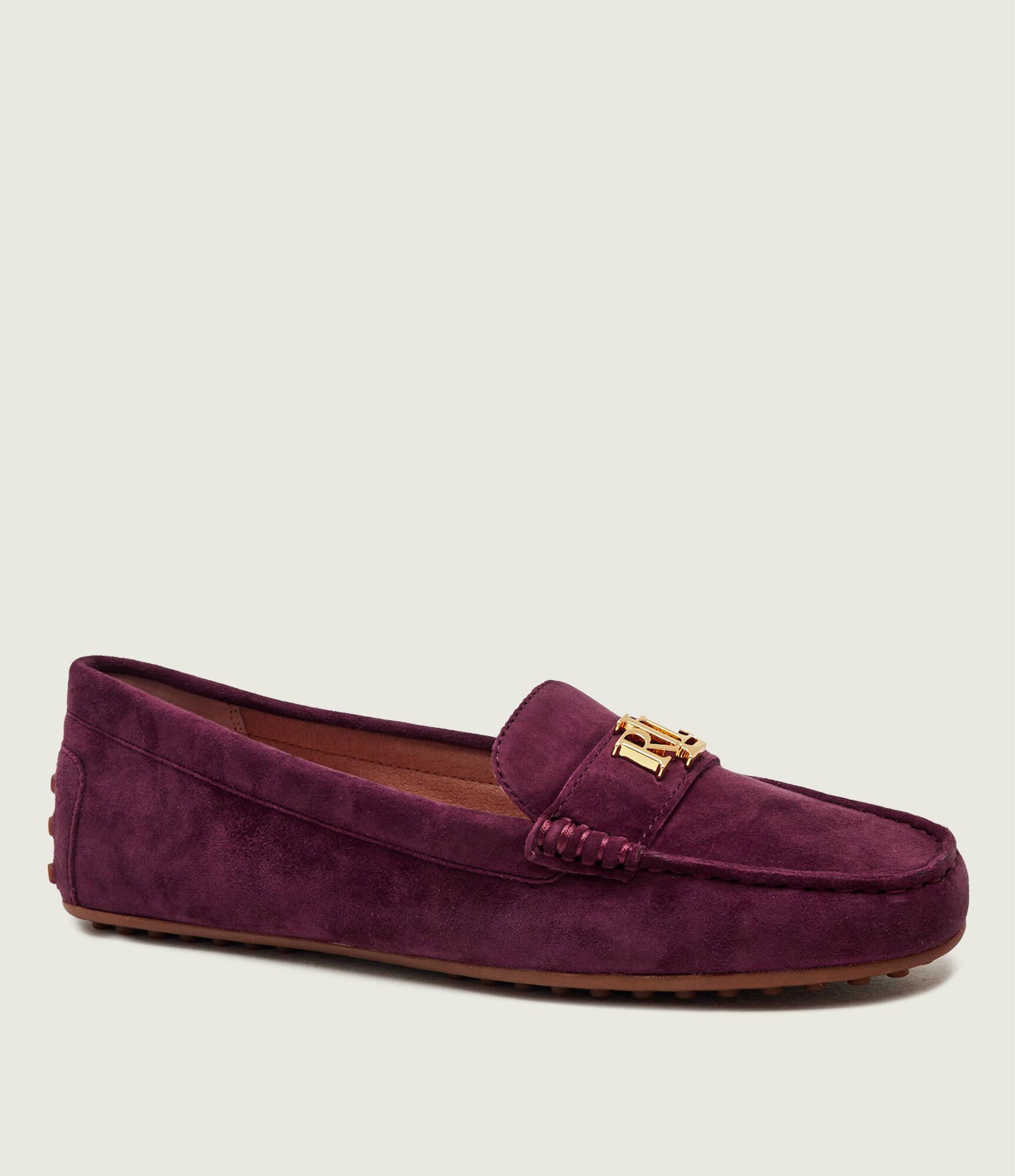 LAUREN RALPH LAUREN Mokasyny Barnsbury zamsz