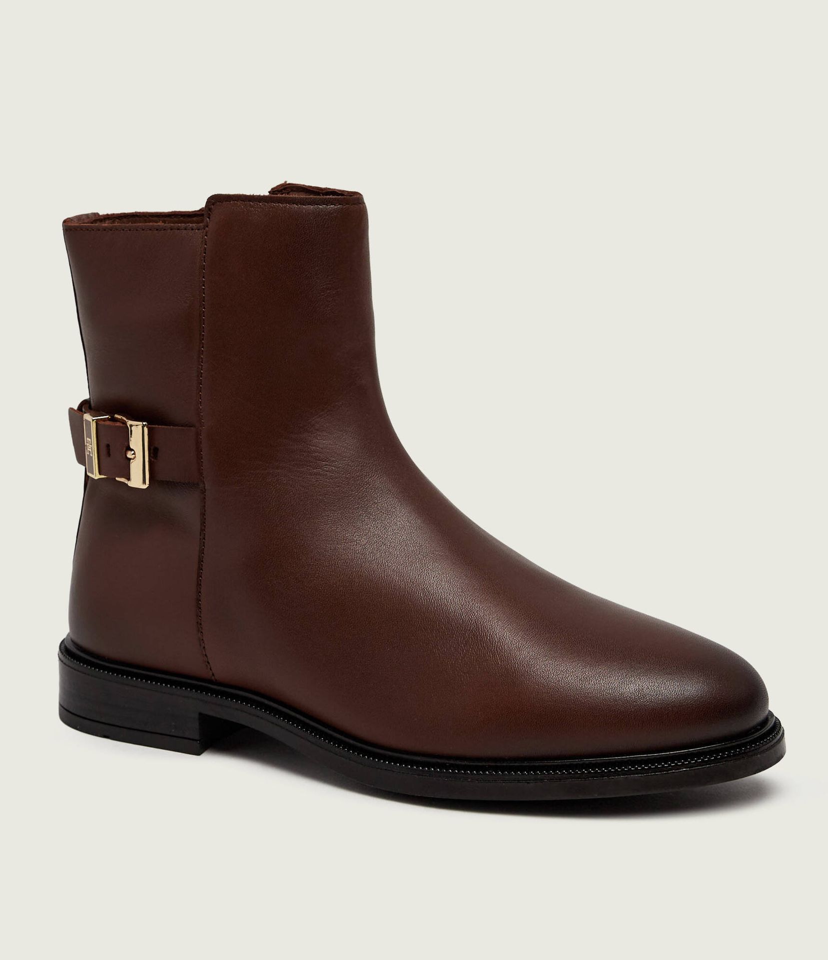 Tommy Hilfiger Skórzane botki