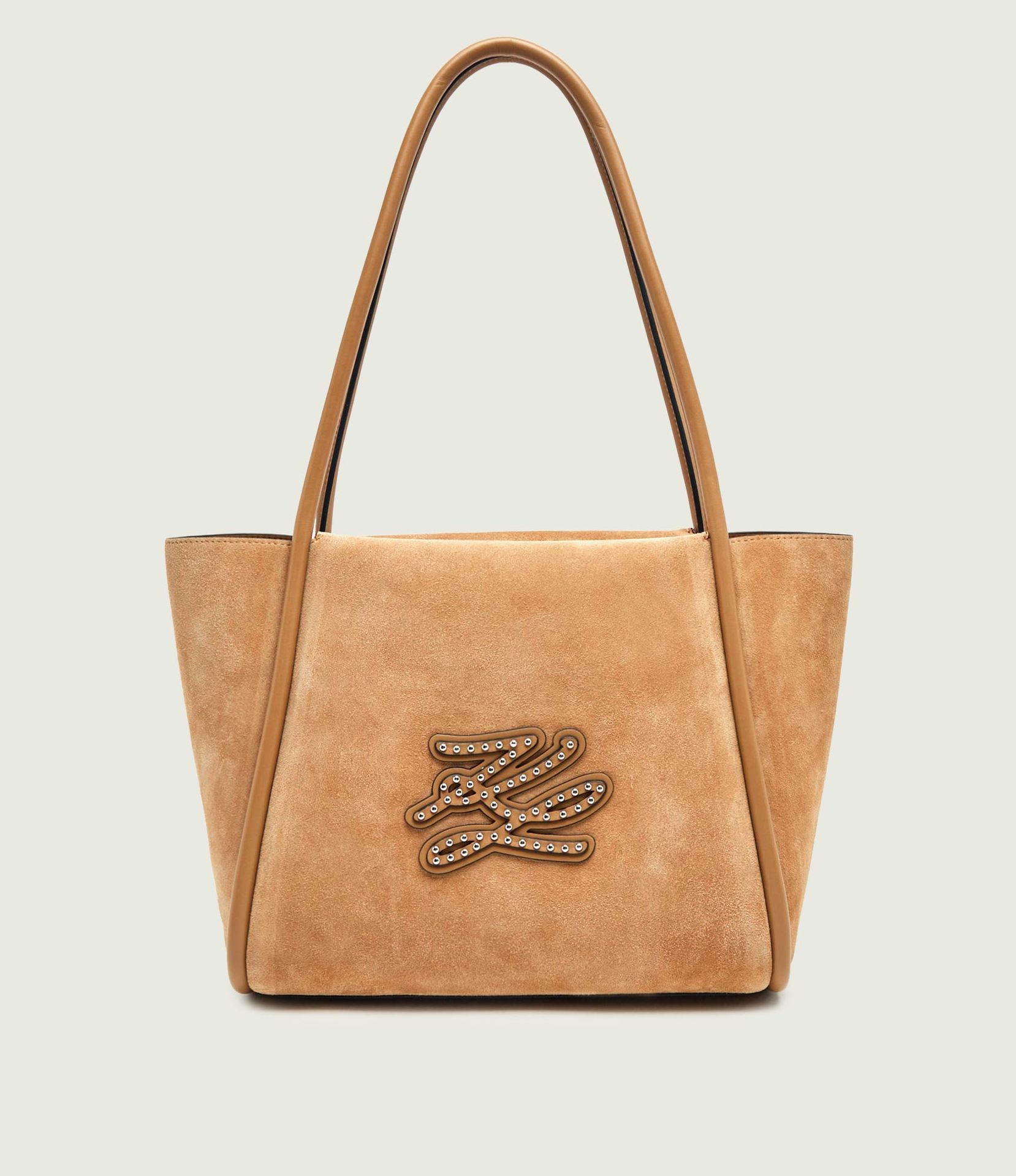 Karl Lagerfeld Shopperka K/Autograph zamsz