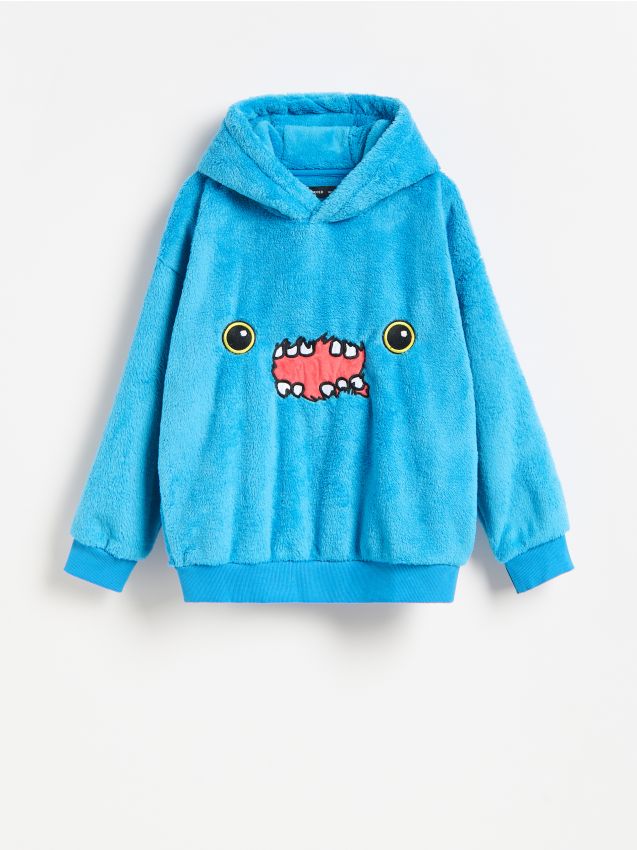 Reserved - Bluza Fuggler - niebieski