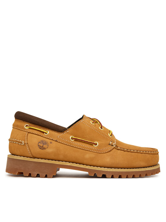 Timberland Półbuty Authentic Boat Shoe TB0A41Z77541 Brązowy jasny