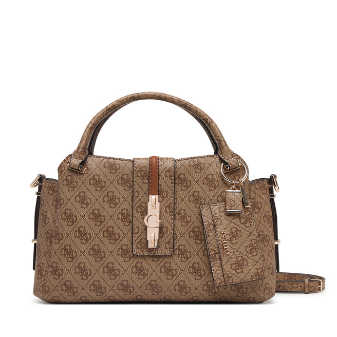 Torebka Guess Yvonne Logo HWSG23 78060 Brązowy