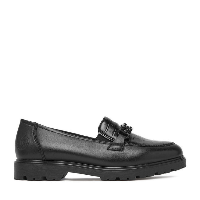 Półbuty Rieker CEO-45561-01 Czarny