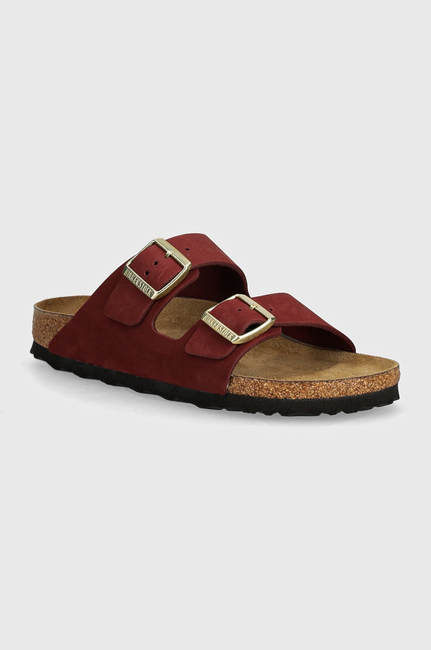 Birkenstock klapki nubukowe Arizona SFB