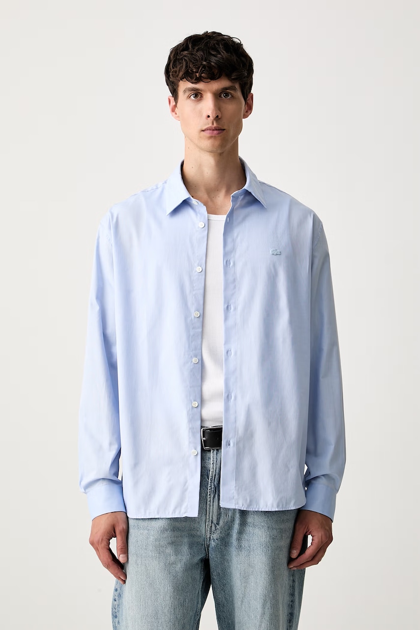 Lacoste koszula oxford bawełniana