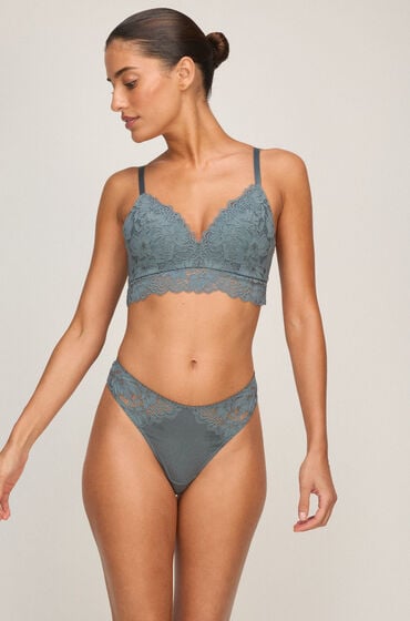 Hunkemöller Stringi Andrea Niebieski