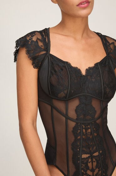 Hunkemöller Body Zoe Czarny