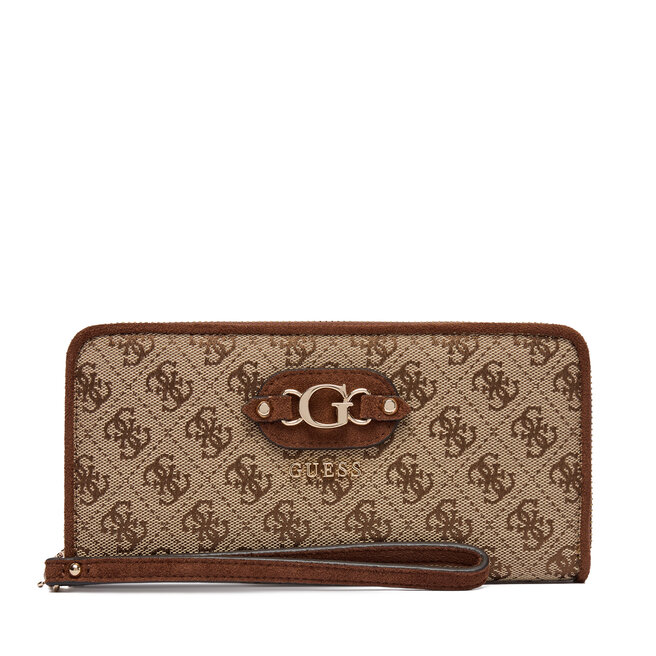 Portfel Guess Samantha Slg SWJG23 13146 Beżowy ciemny