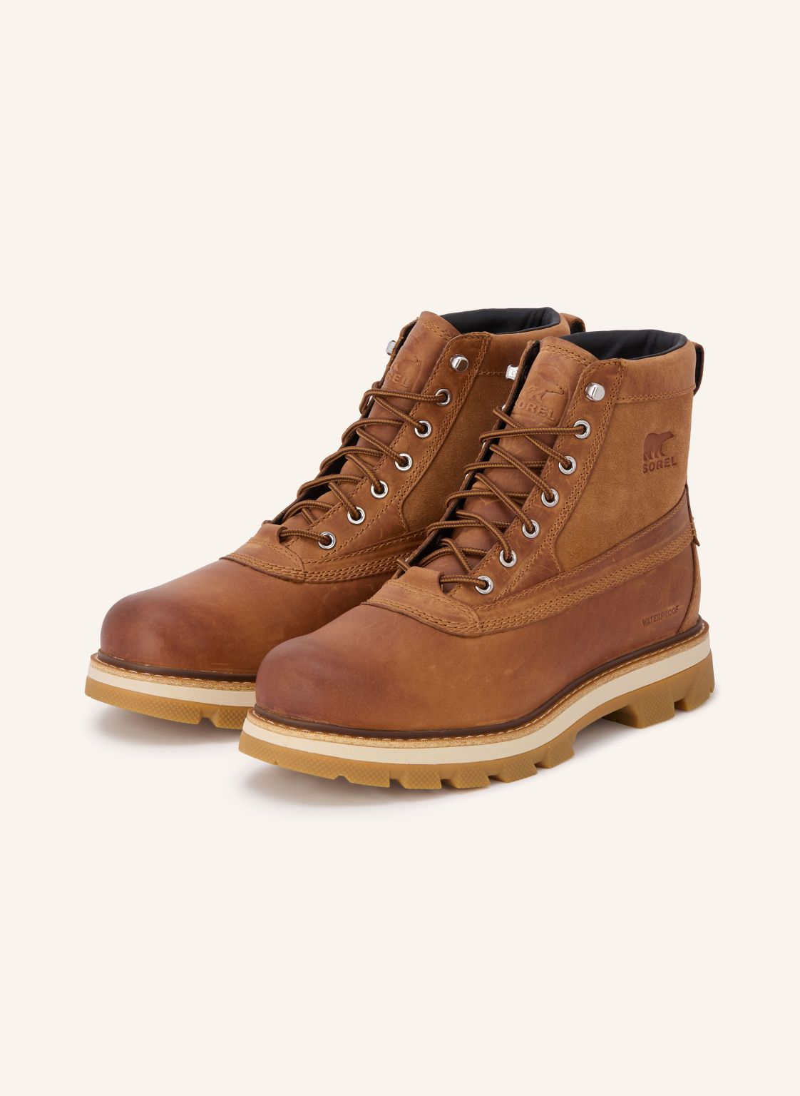 Sorel Botki Sznurowane Lark-47™ braun