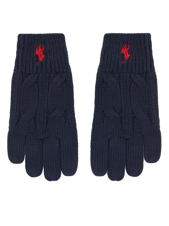 Polo Ralph Lauren Rękawiczki 323P00672001 Granatowy