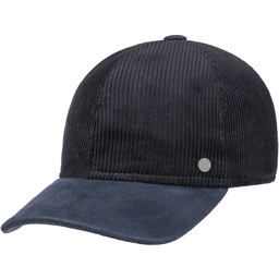Czapka Cotton Corduroy by Lierys, ciemnoniebieski, One Size