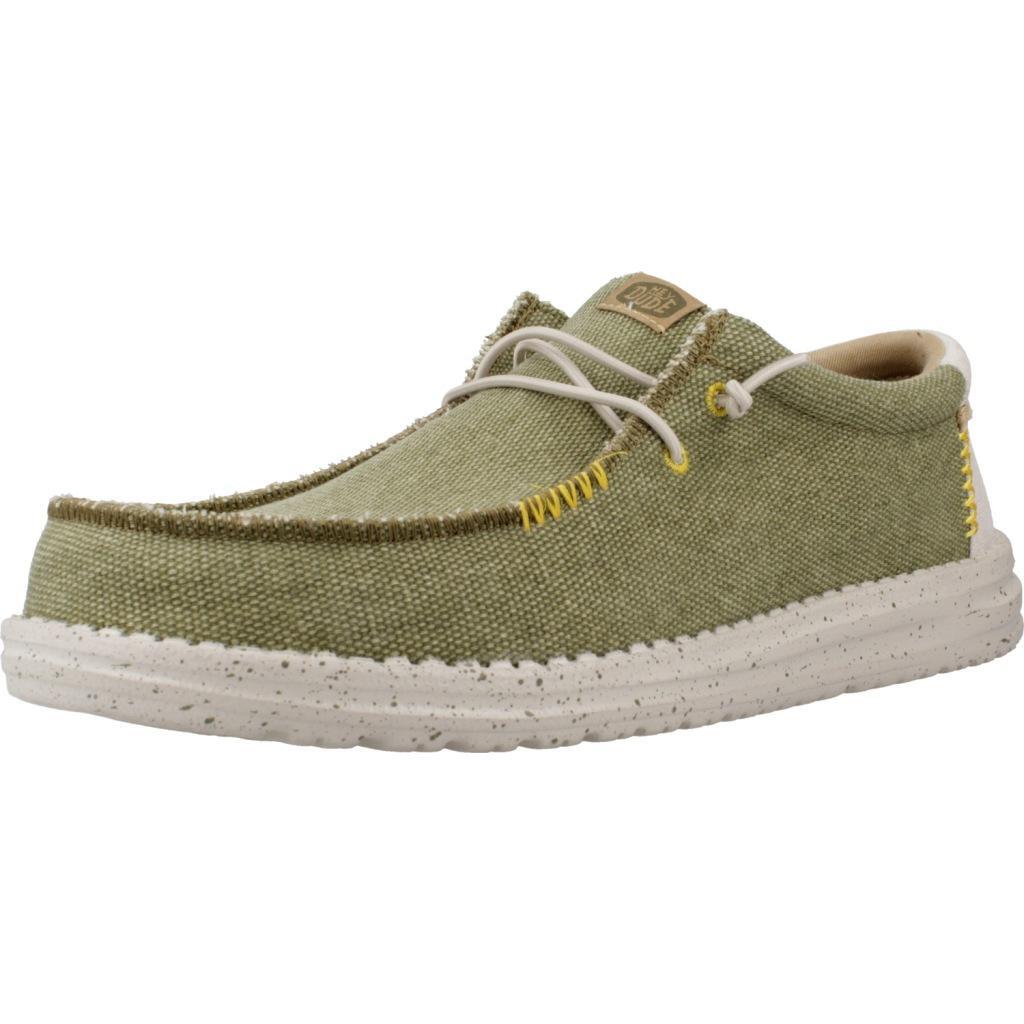 Buty HEY DUDE WALLY COASTLINE JUTE Zielony