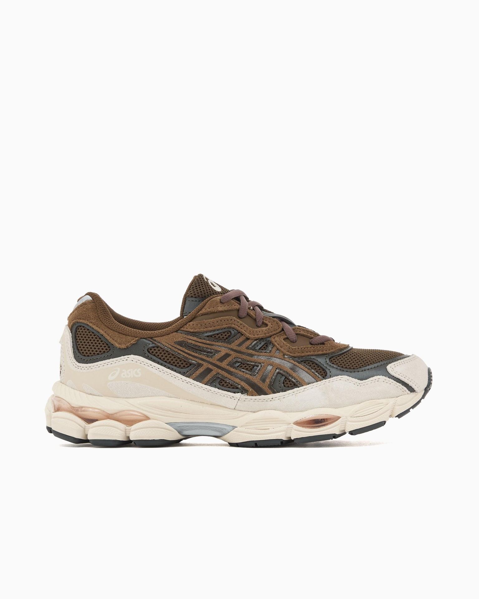 Uniseksowe buty sportowe ASICS GEL-NYC Brown Storm / Black Coffee